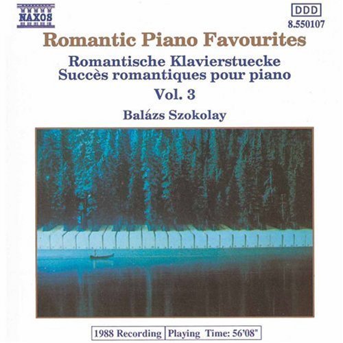 Romantic Piano Favourites Vol. 3 Romantic Piano Favourit Szokolay*balazs (pno) 