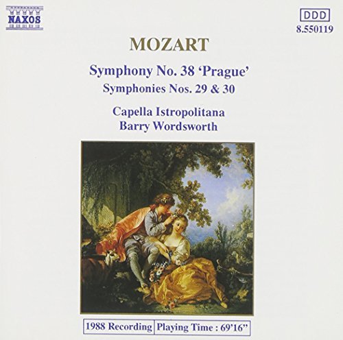 Wolfgang Amadeus Mozart/Sym 29/30/38@Wordsworth/Capella Istropolita