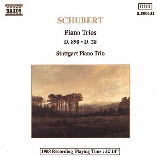 F. Schubert/Trio Pno 1/Son Vn Vc & Pno@Stuttgart Pno Trio