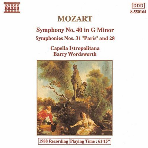 Wolfgang Amadeus Mozart/Sym 28/31/40@Wordsworth/Capella Istropolita