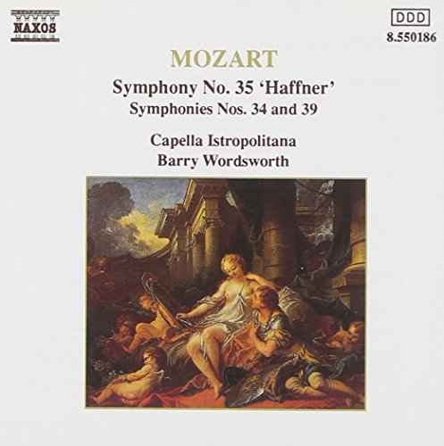 Wolfgang Amadeus Mozart/Sym 34/35/39@Wordsworth/Capella Istropolita
