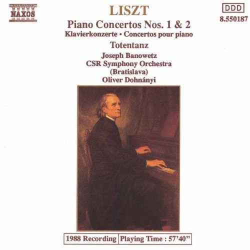 Franz Liszt/Con Pno 1/2/Totentanz@Banowetz*joseph (Pno)@Dohnanyi/Csr So