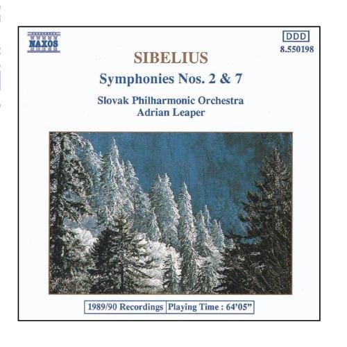 J. Sibelius/Sym 2/7@Leaper/Slovak Phil Orch
