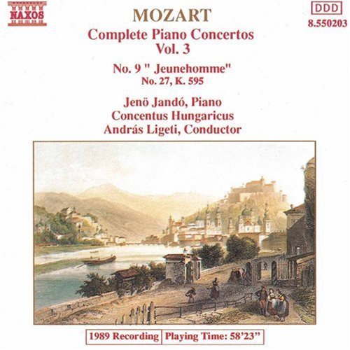 Wolfgang Amadeus Mozart/Con Pno 9/27@Jando*jeno (Pno)@Ligeti/Concentus Hungaricus
