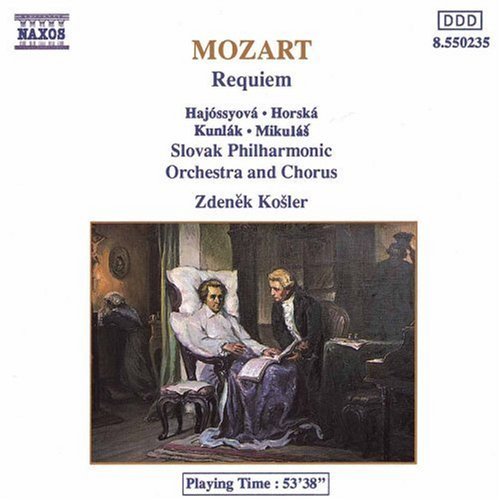 Wolfgang Amadeus Mozart/Requiem@Hajossyova/Horska/Kundlak/+@Kosler/Slovak Phil