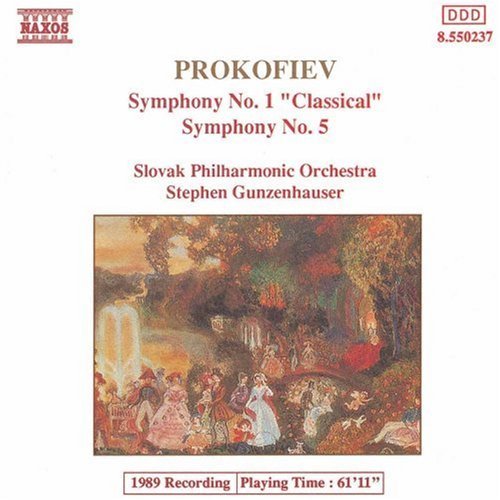 S. Prokofiev/Sym 1/5@Gunzenhauser/Slovak Phil Orch