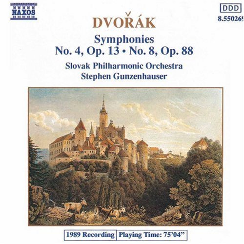 Antonin Dvorák/Sym 4/8@Gunzenhauser/Slovak Po