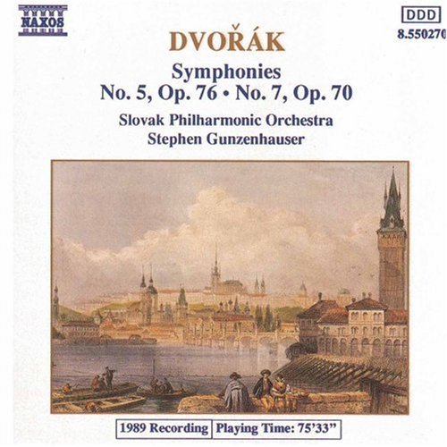 Antonin Dvorák/Sym 5/7@Gunzenhauser/Slovak Po