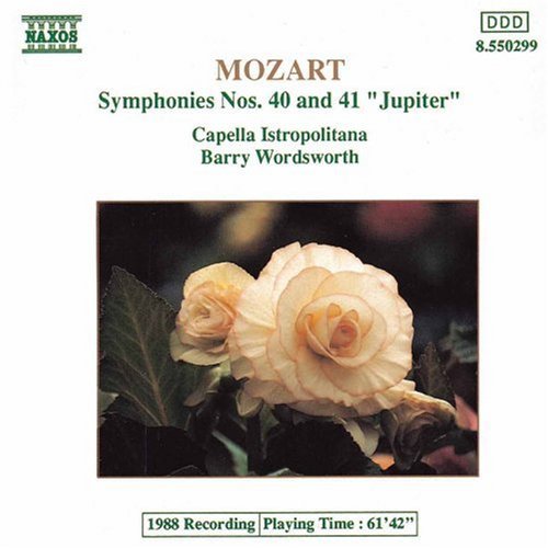 Wolfgang Amadeus Mozart/Sym 40/41@Wordsworth/Capella Istropolita