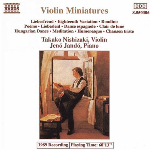Takako Nishizaki/Violin Miniatures@Nishizaki (Vn)/Jando (Pno)