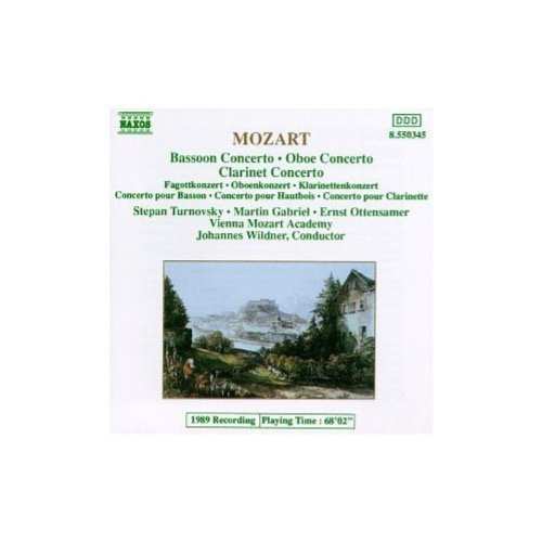 Wolfgang Amadeus Mozart/Oboe Bassoon & Clarinet Conce@Gabriel/Turnovsky/Ottensamer@Wildner/Vienna Mozart Acad