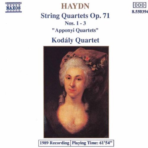 J. Haydn/Qt Str Op 71 Nos. 1-3@Kodaly Qt
