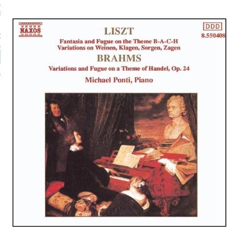 Liszt/Brahms/Fant Bach/Var Handel/Var Weine@Ponti*michael (Pno)