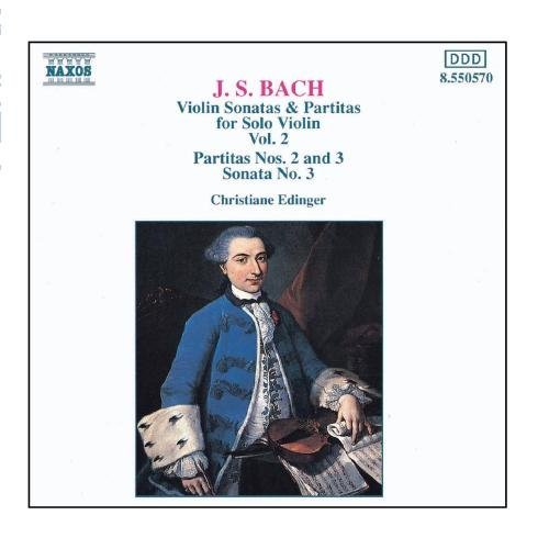 J.S. Bach/Vol. 2-Son & Partitas Solo Vn@Edinger*christiane (Vn)