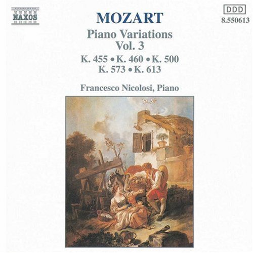Wolfgang Amadeus Mozart/Var Pno-Vol. 3@Nicolosi*francesco (Pno)