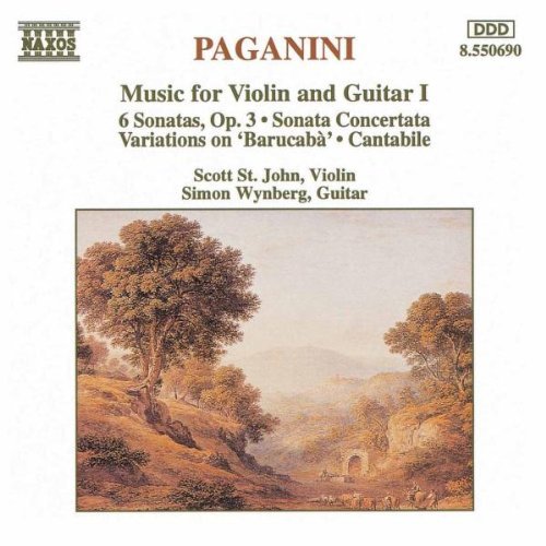 N. Paganini/Music For Violin & Guitar V.1@St John (Vn)/Wynberg (Gtr)
