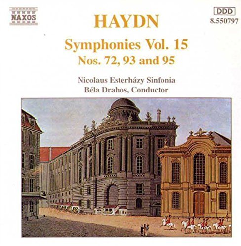 J. Haydn/Sym 72/93/95@Drahos/Nicolaus Esterhazy Sinf