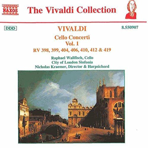 Antonio Vivaldi/Cello Concertos Vol. 1@Wallfisch/Kraemer/Jeffrey/&@Watkinson/London Sinf