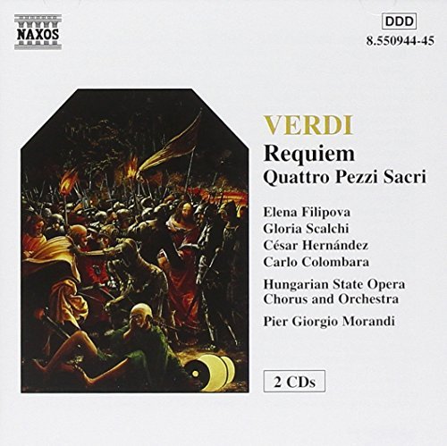 Giuseppe Verdi/Requiem/Four Sacred Pieces@Filipova/Scalchi/Hernandez/+@Morandi/Hungarian State Opera