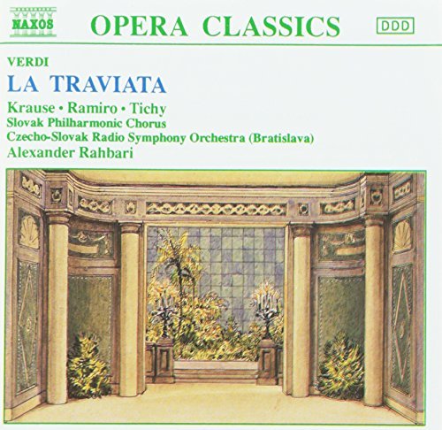 Giuseppe Verdi/La Traviata@Krause/Ramiro/Tichy/Braga/&@Rahbari/Czecho-Slovak Rso