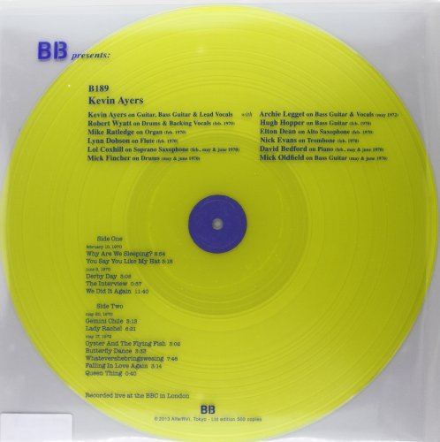 Kevin Ayers/Live At The Bbc 1970 & 1972@Import-Ita