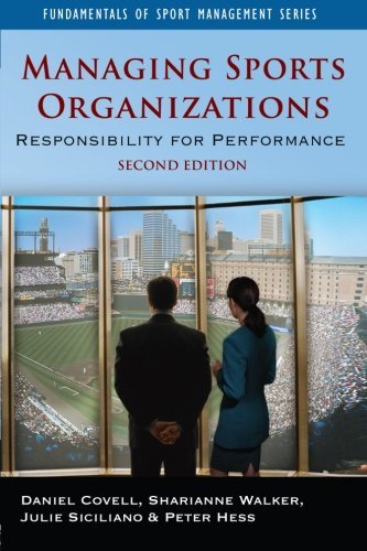 Daniel Covell Managing Sports Organizations 0002 Edition; 