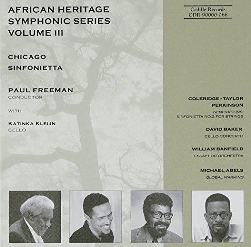 Chicago Sinfonietta/African Heritage Symphonic Ser@Kleijn*katinka (Vc)@Freeman/Chicago Sinf