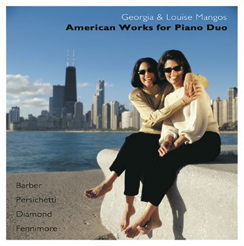 Georia & Louise Mangos/American Works For Piano Duo@Mangos Duo (Pnos)