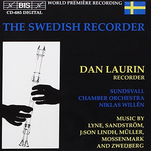 Lindh,Bjorn J:Son/Lyne,Peter/M/Lyne: Recorder Concerto/Lindh@Laurin*dan/Sundsvall Chamber O
