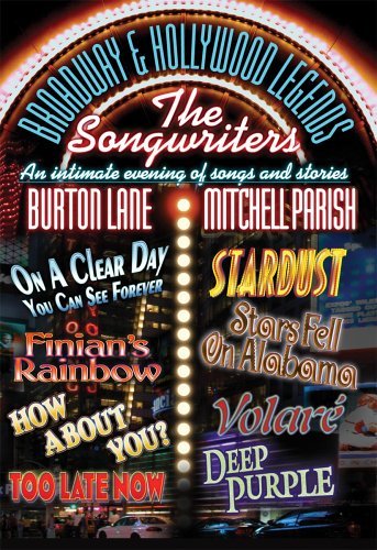 Burton Lane Mitchell Parish Songwriters Clr Nr 