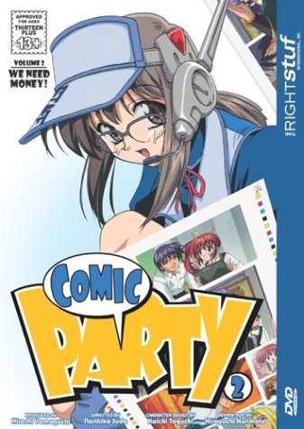 Comic Party/Vol. 2-We Need Money!@Clr/Jpn Lng/Eng Dub-Sub@Nr