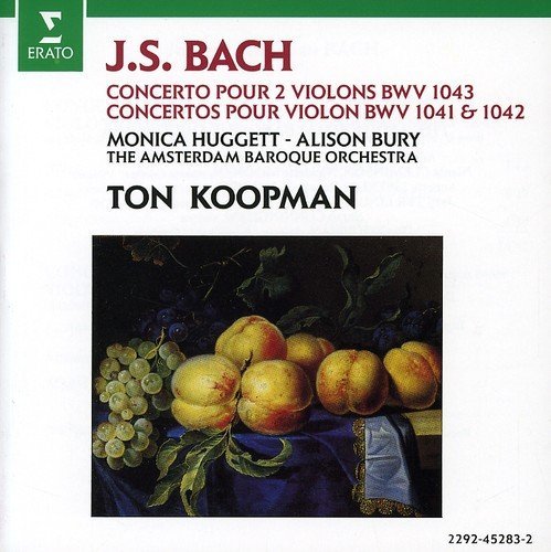 J.S. Bach/Ct Vln/Ct For 2 Vln@Huggett/Bury (Vln)@Koopman/Amsterdam Baroque Orch