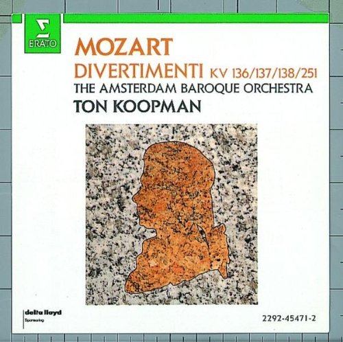 W.A. Mozart/Divert K136-138/11@Koopman/Amsterdam Baroque Orch