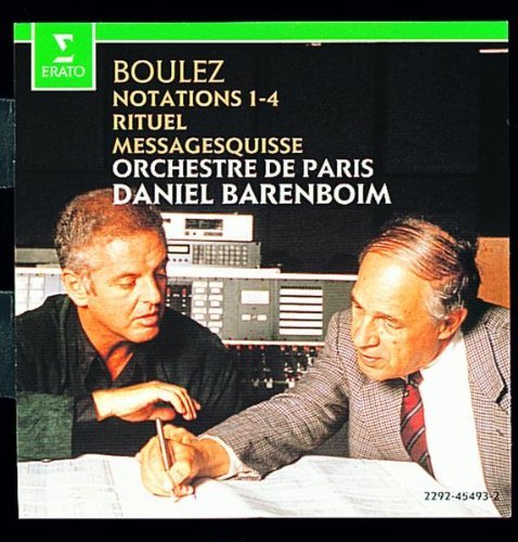P. Boulez/Notations 1-4/Rituel Messagesq@Barenboim/Orch De Paris