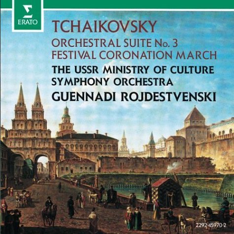 P.I. Tchaikovsky Ste Orch 3 Fest Coronation Mar Rozhdestvensky Ussr Ministry 