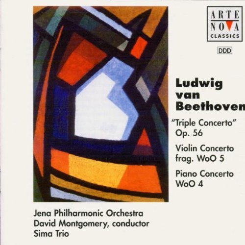 L.V. Beethoven Con Triple Con Pno Montgomery Jena Phil 