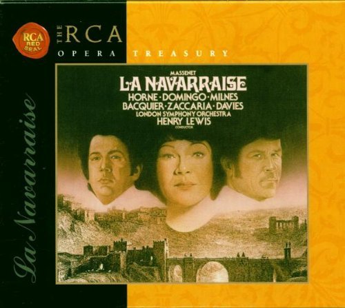 J. Massenet/Navarraise-Comp Opera@Horne/Domingo/Milnes@Lewis/London So