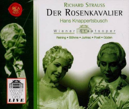 R. Strauss Rosencavalier Comp Opera Reining Bohme Jurinac Poell & Knappertsbusch Vienna State Op 