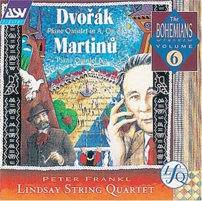 Dvorak/Martinu/Quintet Piano/Quintet Piano 2@Lindsay Str Qt