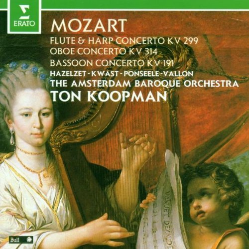 W.A. Mozart/Con Ob/Con Bass/Con Fl Hp@Koopman/Amsterdam Baroque Orch
