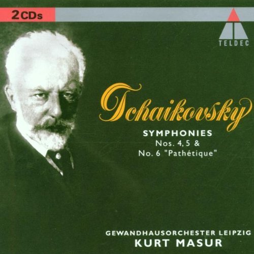 P.I. Tchaikovsky/Sym 4-6@Masur/Leipzig Gewandhaus Orch