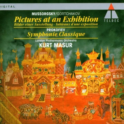 Mussorgsky/Prokofiev/Pictures/Sym 1@Masur/London Po