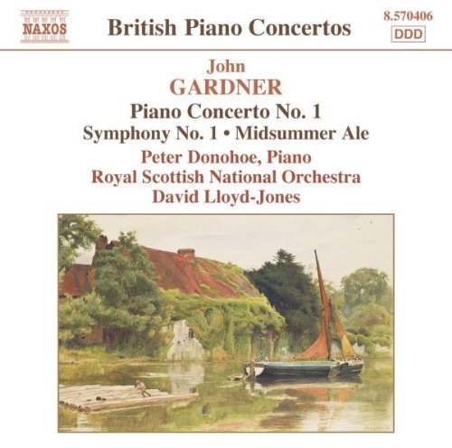 John Gardner/Con Pno 1/Sym 1/Midsummer Ale@Lloyd-Jones/Rsno