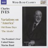 C. Ives Variations On America Old Home United States Marine Band 