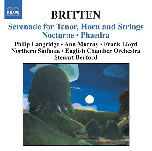 B. Britten/Serenade For Tenor Horn & Stri@Langridge/Murray/Lloyd/@Bedford/English Co