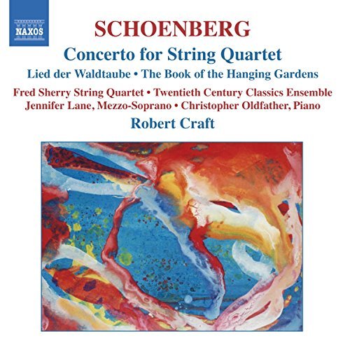 A. Schoenberg Concerto For String Quartet Oldfather (pno) Lane (mezzo) Craft Various 