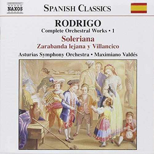 J. Rodrigo/Complete Orchestral Works Vol.@Valdes/Principado De Asturias