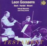 Goosens Menuhin Concertos Of Bach Handel & Moz Goossens (ob) Various 