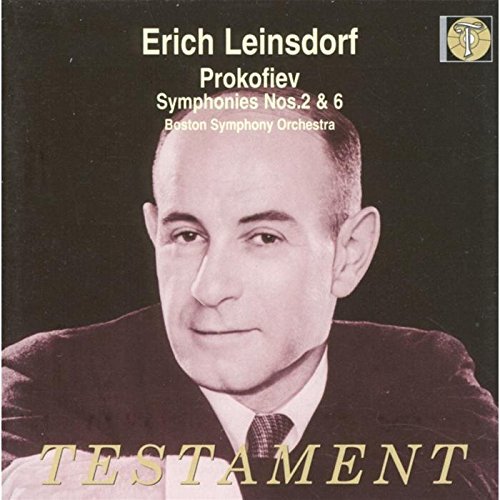 S. Prokofiev Symphonies Nos. 2 & 6 Leinsdorf Boston So 