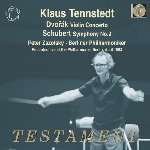 Dvorak Schubert Violin Concerto Symphony No.9 Zazofsky (vln) 2 CD Berlin Philharmonic Orche 